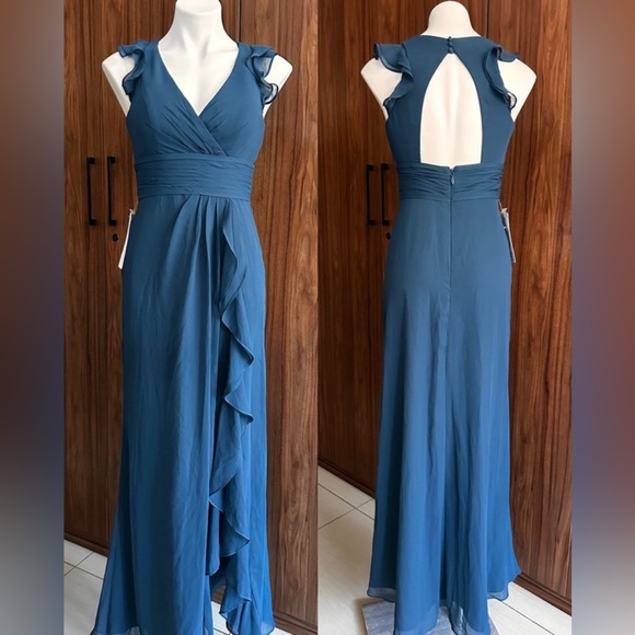 NWT. AZAZIE Gorgeous Maxi Sleeveless Dress Size 4 - Picture 14 of 15